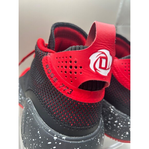 Adidas D Rose 773 Basketball Shoes Sneakers Mens SIZE 10  Adidas Rose 773 Boys Basketball Athletic Shoes Low Top Red Black Sz 4 LVL 029002